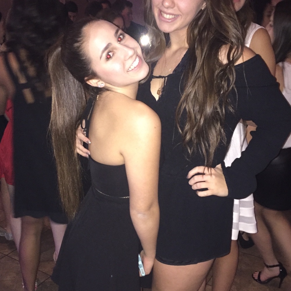 Black F21 Romper